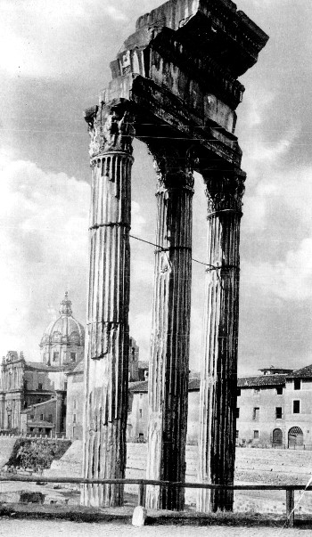 TEMPLE OF CASTOR AND POLLUX